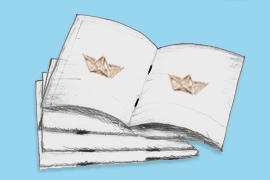 Drahtgeheftete Broschüren