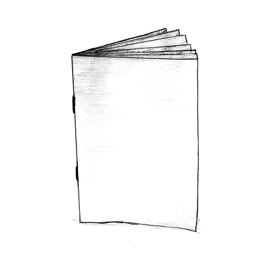 Broschüren mit Drahtheftung, rechteckig (170 x 240 mm), 8 Seiten inkl. Umschlag